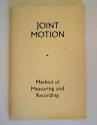 Billede af bogen Joint Motion - Method of Measuring and Recording
