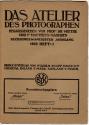 Billede af bogen Das Atelier des Photographen 1919 mit Photographische Chronik