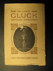 Billede af bogen GLUCK Orfeus-Sangeren