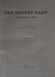 Billede af bogen Den Danske kamp i billeder og ord - Bind 1
