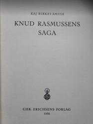 Billede af bogen Knud Rasmussens saga