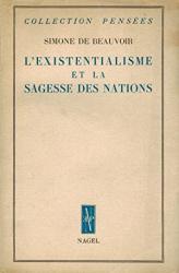 Billede af bogen L'Existentialisme et la Sagesse des Nations
