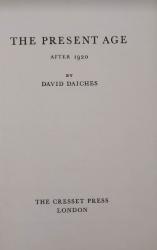 Billede af bogen The Present Age after 1920: Introductions to English Literature - Volume V