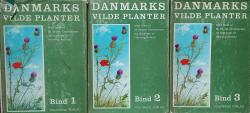 Billede af bogen Danmarks vilde planter – med et udvalg af vore nordiske nabolandes flora  -Bind 1 -3