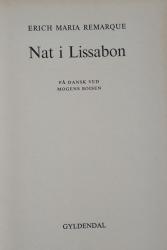 Billede af bogen Nat i Lissabon
