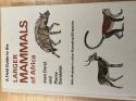 Billede af bogen Larger Mammals of Africa, a field guide to