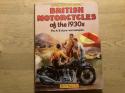Billede af bogen British Motorcycles og the 1930s