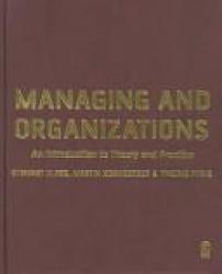 Billede af bogen Managing and Organizations