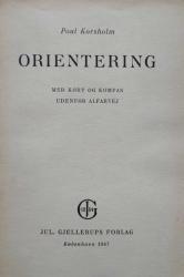 Billede af bogen Orientering - med kort og kompas udenfor Alfarvej