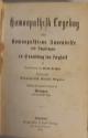 Billede af bogen Homøopathisk Lægebog eller homøopathiens Anvendelse ved Sygesengen. En Haandbog for Lægfolk. Billede af bogen Homøopathisk Lægebog eller homøopathiens Anvendelse ved Sygesengen. En Haandbog for Lægfolk.