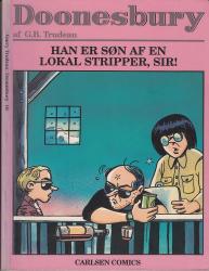 Billede af bogen doonesbury 16 han er søn af en lokal stripper sir