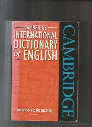 Billede af bogen Cambridge International Dictionary of English