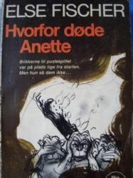 Billede af bogen Hvorfor døde Anette. **