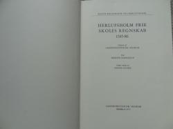 Billede af bogen Herlufsholm Frie Skoles Regnskab 1585-86