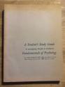 Billede af bogen A Student's Study Guide to accompany Frank A. Geldard: Fundamentals of Phychology