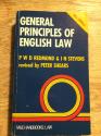 Billede af bogen General Principles of English Law