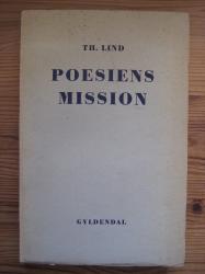 Billede af bogen Poesiens Mission