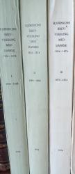Billede af bogen Bjørnstjerne Bjørnsons brevveksling med danske 1854-1874. 3 bind.