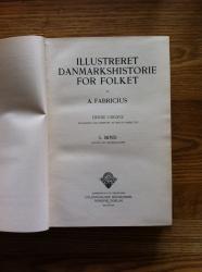Billede af bogen Illustreret Danmarkshistorie for folket, I & II