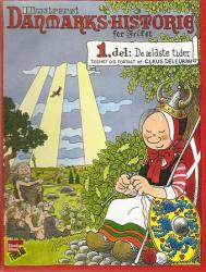 Billede af bogen Illustrteret Danmarks-Historie for Folket - 1. del.