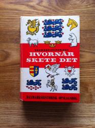 Billede af bogen Danmarkshistoriens Hvornår skete det