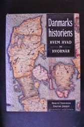 Billede af bogen Danmarkshistoriens hvem, hvad og hvornår. Politikens étbinds Danmarkshistorie