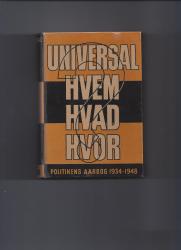 Billede af bogen Universal Hvem Hvad Hvor 1934-1948