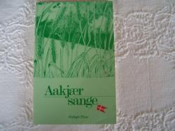 Billede af bogen Aakjær sange