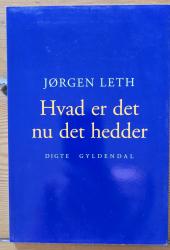 Billede af bogen Hvad er det nu det hedder. Digte Billede af bogen Hvad er det nu det hedder. Digte