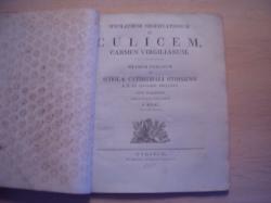 Billede af bogen Spicilegium Obsersationum in Culicem, Carmen Virgilianum