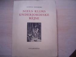 Billede af bogen Nils Klims underjordiske rejse og det femte monarkis historie med tegninger af Storm P.