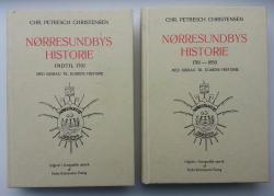 Billede af bogen Nørresundbys historie - bd. 1, indtil 1701 og bd. 2, 1701 -1850