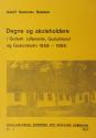 Billede af bogen Degne og skoleholdere i Gudum, Lillevorde, Gudumlund og Gudumholm 1558 - 1956