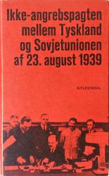 Billede af bogen Ikke-angrebspagten mellem Tyskland og Sovjetunionen af 23. august 1939