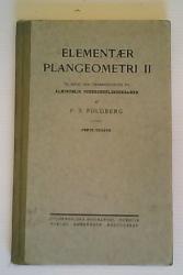 Billede af bogen Elementær Plangeometri II