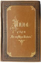 Billede af bogen Anna. Af J. Forf. til En ung piges historie