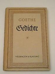 Billede af bogen Goethes Gedichte - Auswahl