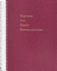 Billede af bogen Registrant over Danske Stereoskopbilleder