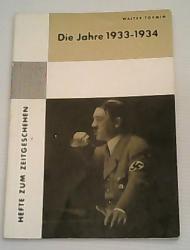 Billede af bogen Die Jahre 1933-1934