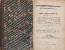 Billede af bogen Photographische Correspondenz 1876