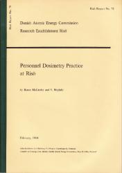 Billede af bogen Personal Dosimetry Practice at Risö