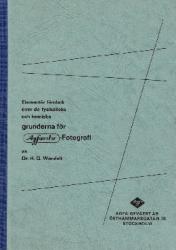 Billede af bogen Agfa-Gevaert: Elementär lärobok över de fysikaliska och kemiske grunderna för Agfacolor-Fotografi