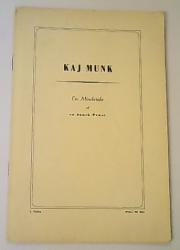 Billede af bogen Kaj Munk - En mindetale