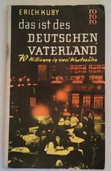 Billede af bogen Das ist des Deutschen Vaterland - 70 Millionen in zwei Wartesälen