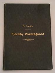 Billede af bogen Fjordby Præstegaard