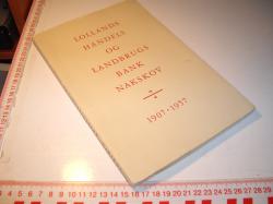 Billede af bogen Lollands Handels og Landbrugs Bank 1907-1957