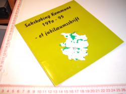 Billede af bogen Sakskøbing kommune 1970-95 – et jubilæumsskrift