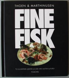 Billede af bogen Fine Fisk - Nye og anderledes opskrifter på enkle retter med fisk og skaldyr