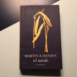 Billede af bogen Martin A. Hansen til minde
