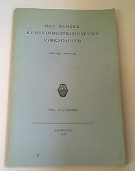 Billede af bogen Det Danske Kunstindustrimuseums Virksomhed 1949-1954
